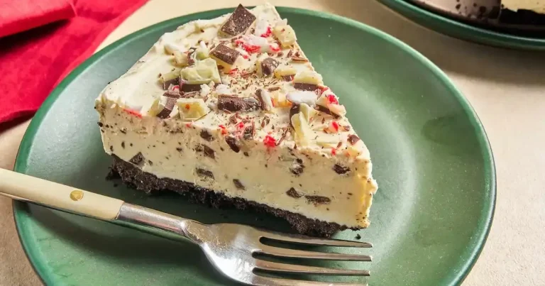 Foto da receita de Cheesecake de Bark de Hortelã-Pimenta