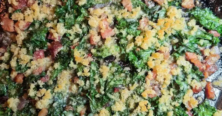 Foto da receita de Couve com Alho e Pancetta