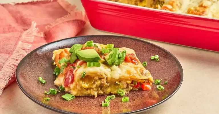 Foto da receita de Enchiladas Cremosas para o Café da Manhã