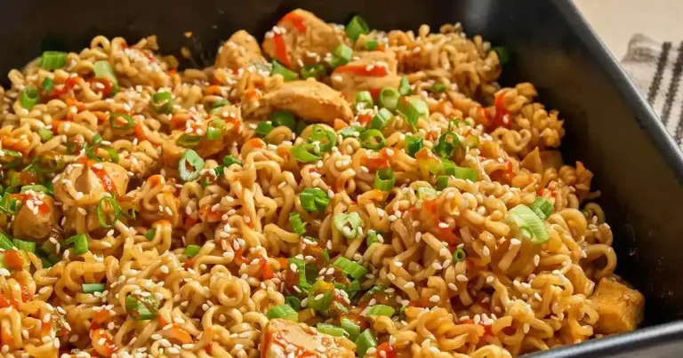 Foto da receita de Frango ao Coco com Ramen em Uma Só Panela