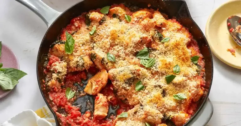 Foto da receita de Frango Assado com Espinafre e Alcachofra