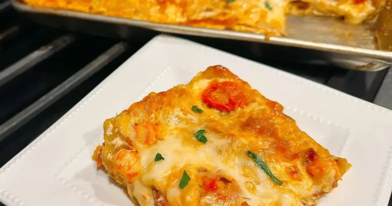 Foto da receita de Lasanha de Langostinho na Assadeira