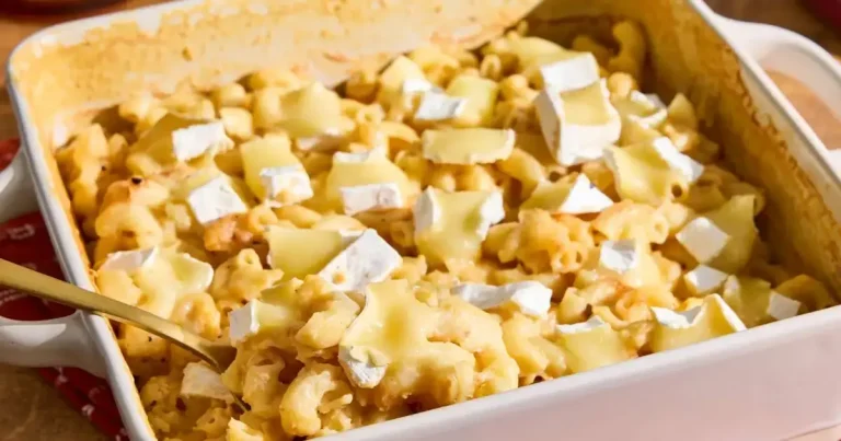 Foto da receita de Macarrão com Queijo e Brie Assado