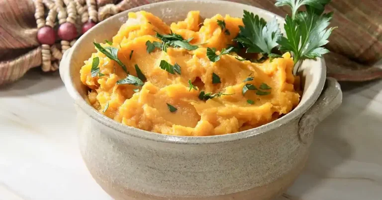 Foto da receita de Purê de Batata Doce com Manteiga de Miso