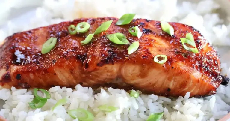 Foto da receita de Salmão ao Molho Hoisin