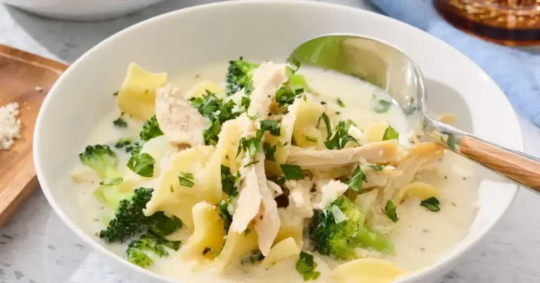 Foto da receita de Sopa de Frango Alfredo