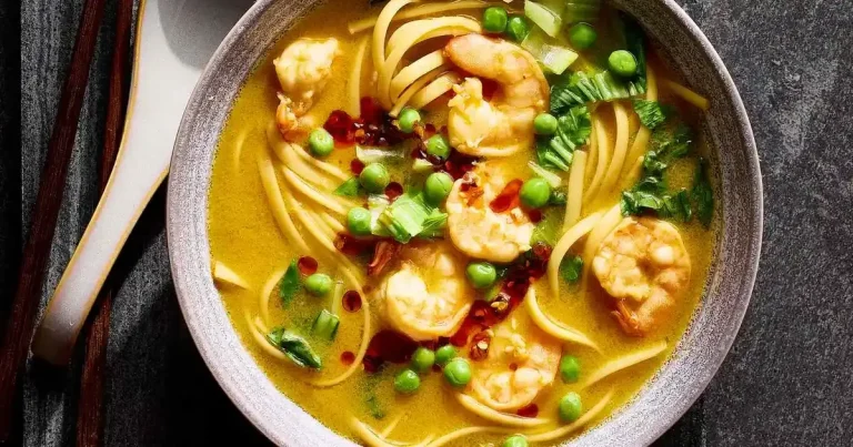 Foto da receita de Sopa de Macarrão com Camarão ao Molho de Soja
