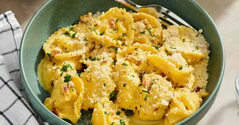 Foto da receita de Tortellini Alfredo com Bacon