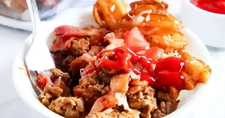 Foto da receita de Assado de Batatas Fritas Waffle Recheado