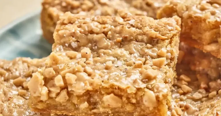 Foto da receita de Barras de Biscoito Crocante de Manteiga