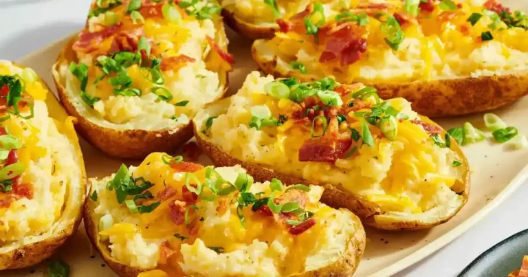 Foto da receita de Batatas Assadas Duas Vezes
