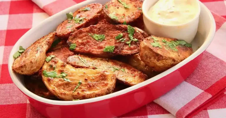 Foto da receita de Batatas Fingerling na Air Fryer com Molho