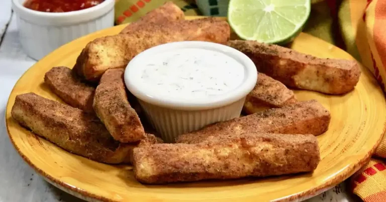 Foto da receita de Batatas Fritas de Halloumi
