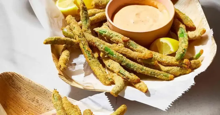 Foto da receita de Batatas Fritas de Vagem