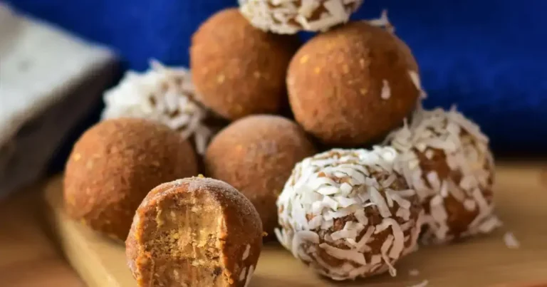 Foto da receita de Bolinhas Energéticas de Bolo de Cenoura