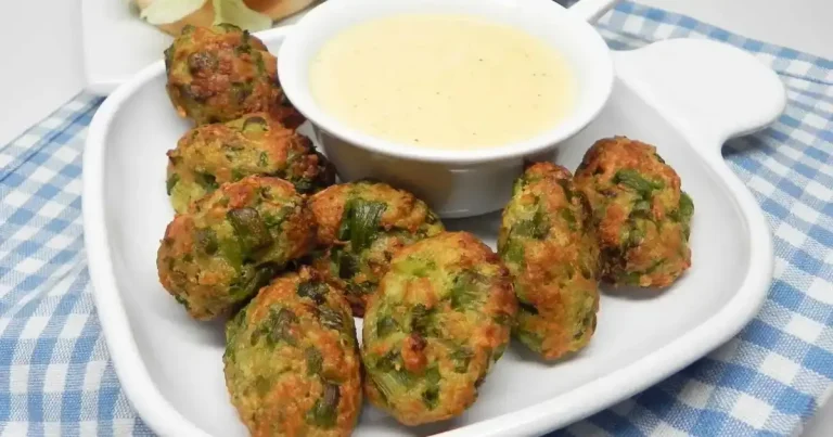 Foto da receita de Bolinho de Aspargos na Air Fryer