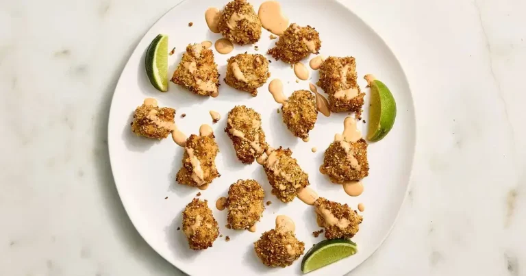 Foto da receita de Bolinho de Salmão Empanado com Panko e Gergelim