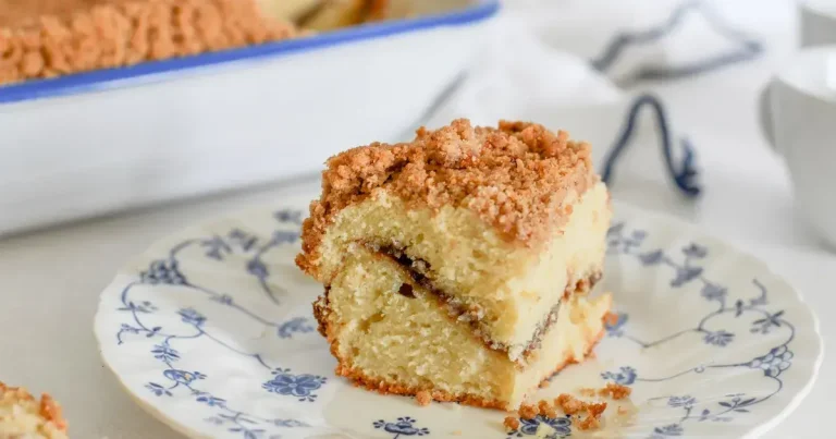 Foto da receita de Bolo de Café com Canela e Streusel