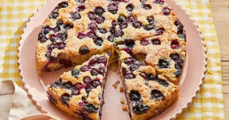 Foto da receita de Bolo de Café da Manhã de Mirtilo e Limão
