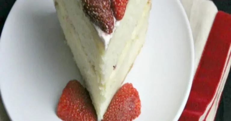 Foto da receita de Bolo de Cheesecake de Morango