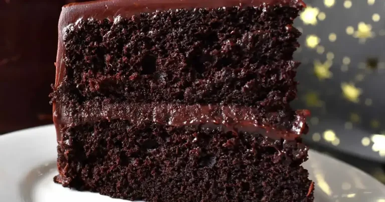 Foto da receita de Bolo de Chocolate com Stout