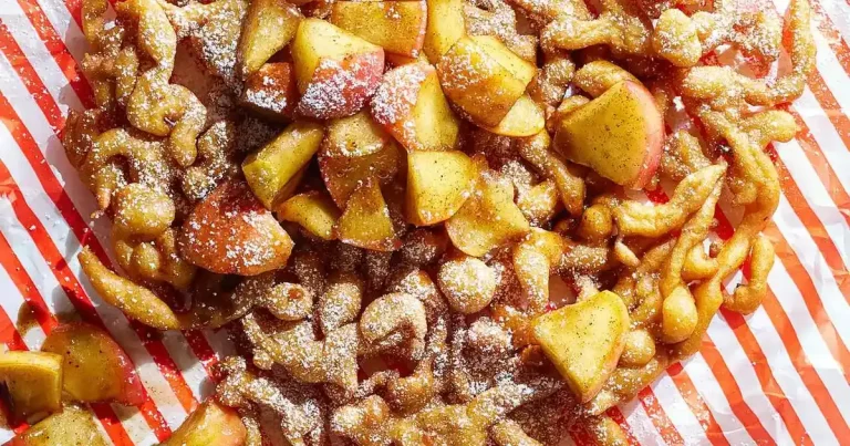 Foto da receita de Bolo de Funil com Maçã