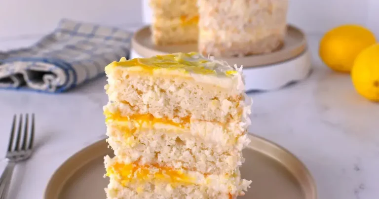 Foto da receita de Bolo de Limão com Coco