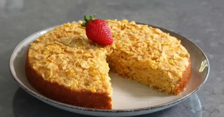 Foto da receita de Bolo de Milho com Flocos de Milho