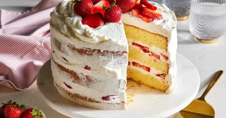 Foto da receita de Bolo de Natal Japonês