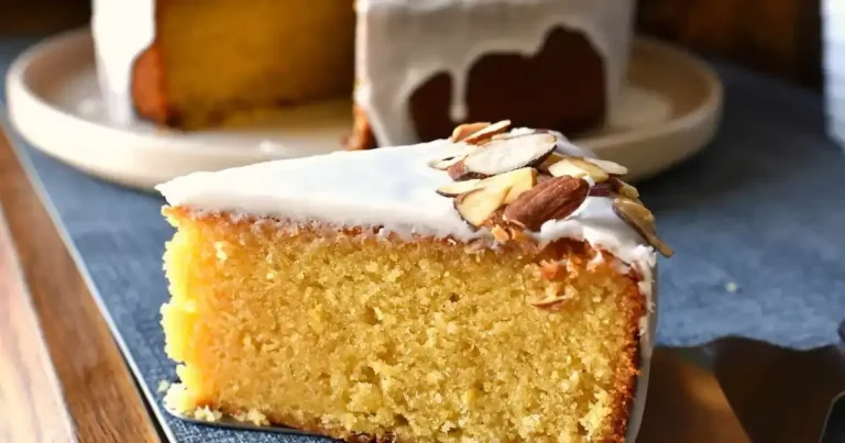 Foto da receita de Bolo de Rum com Amêndoas