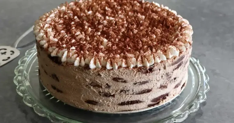 Foto da receita de Bolo Gelado de Mocha com Gotas de Chocolate