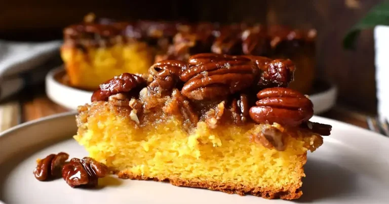 Foto da receita de Bolo Invertido de Nozes Pecan