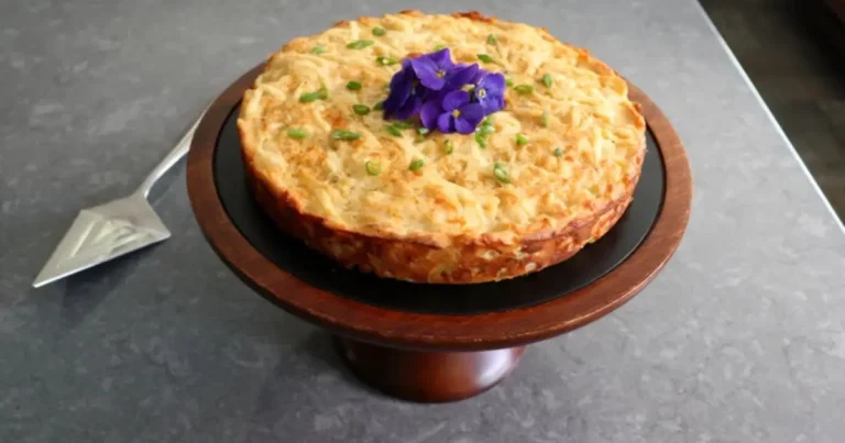 Foto da receita de Bolo Salgado de Macarrão com Queijo