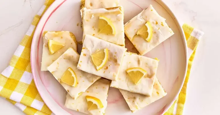 Foto da receita de Brownies de Limão
