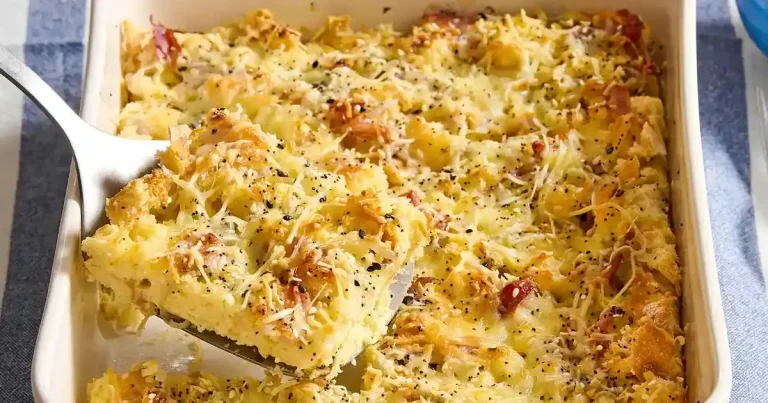 Foto da receita de Casserola de Café da Manhã com Gruyère e Presunto