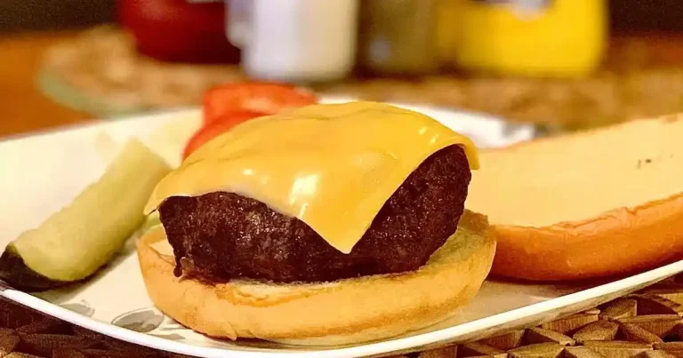Foto da receita de Cheeseburguer na Air Fryer