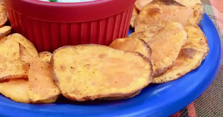 Foto da receita de Chips de Batata Doce