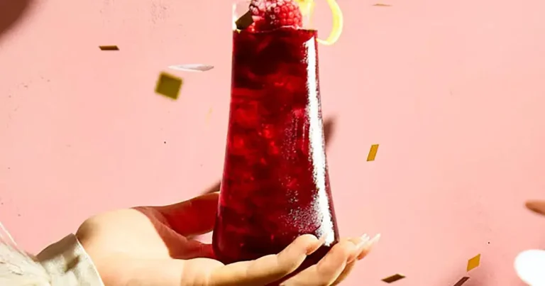 Foto da receita de Coquetel Refrescante de Framboesa