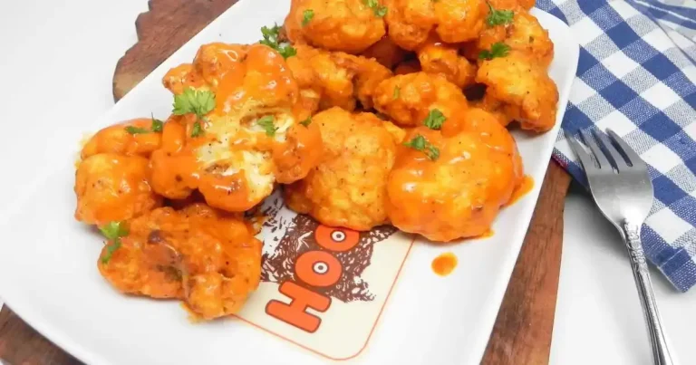 Foto da receita de Couve-flor Buffalo Vegana