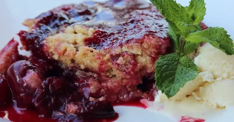 Foto da receita de Crumble de Cereja Fresca Sem Glúten
