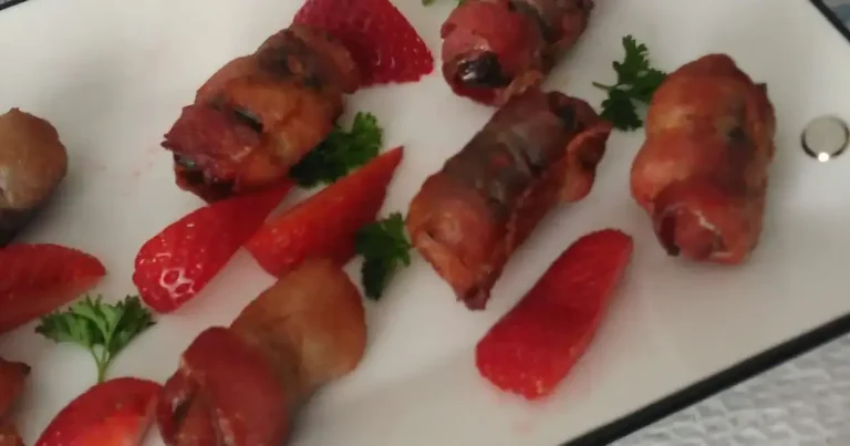 Foto da receita de Datas Enroladas em Bacon