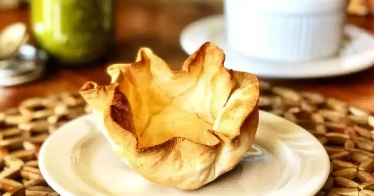 Foto da receita de Bowls de Tortilha de Farinha na Air Fryer