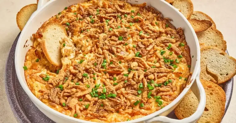 Foto da receita de Dip de Cebola Flor