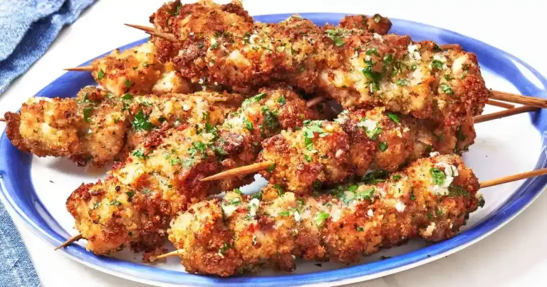 Foto da receita de Espetinho de Frango com Manteiga de Alho e Limão