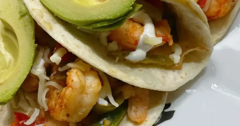 Foto da receita de Fajitas de Camarão