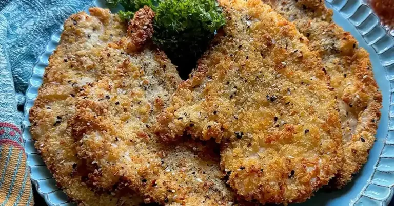Foto da receita de Filés de Frango à Milanesa com Tempero de Bagel Tudo