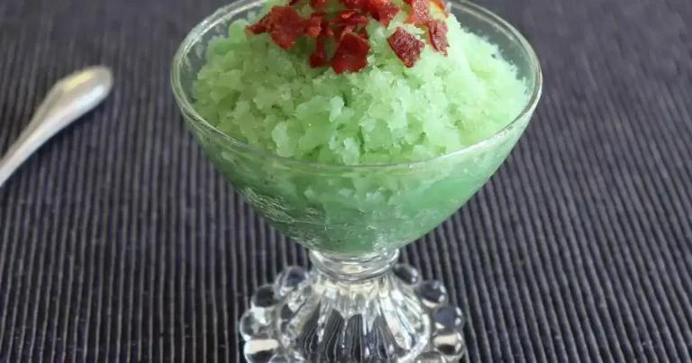 Foto da receita de Granita de Melão com Presunto Cru