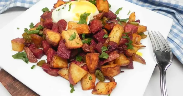 Foto da receita de Hash de Carne Enlatada na Air Fryer