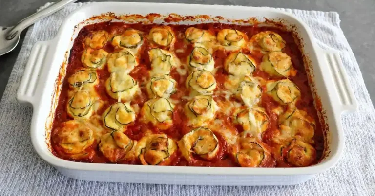 Foto da receita de Lasanha de Abobrinha com Bolonhesa de Peru