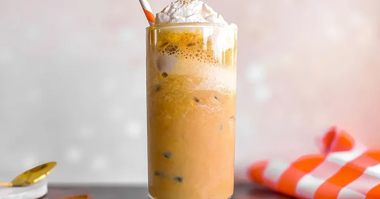 Foto da receita de Latte Frio de Especiarias de Abóbora